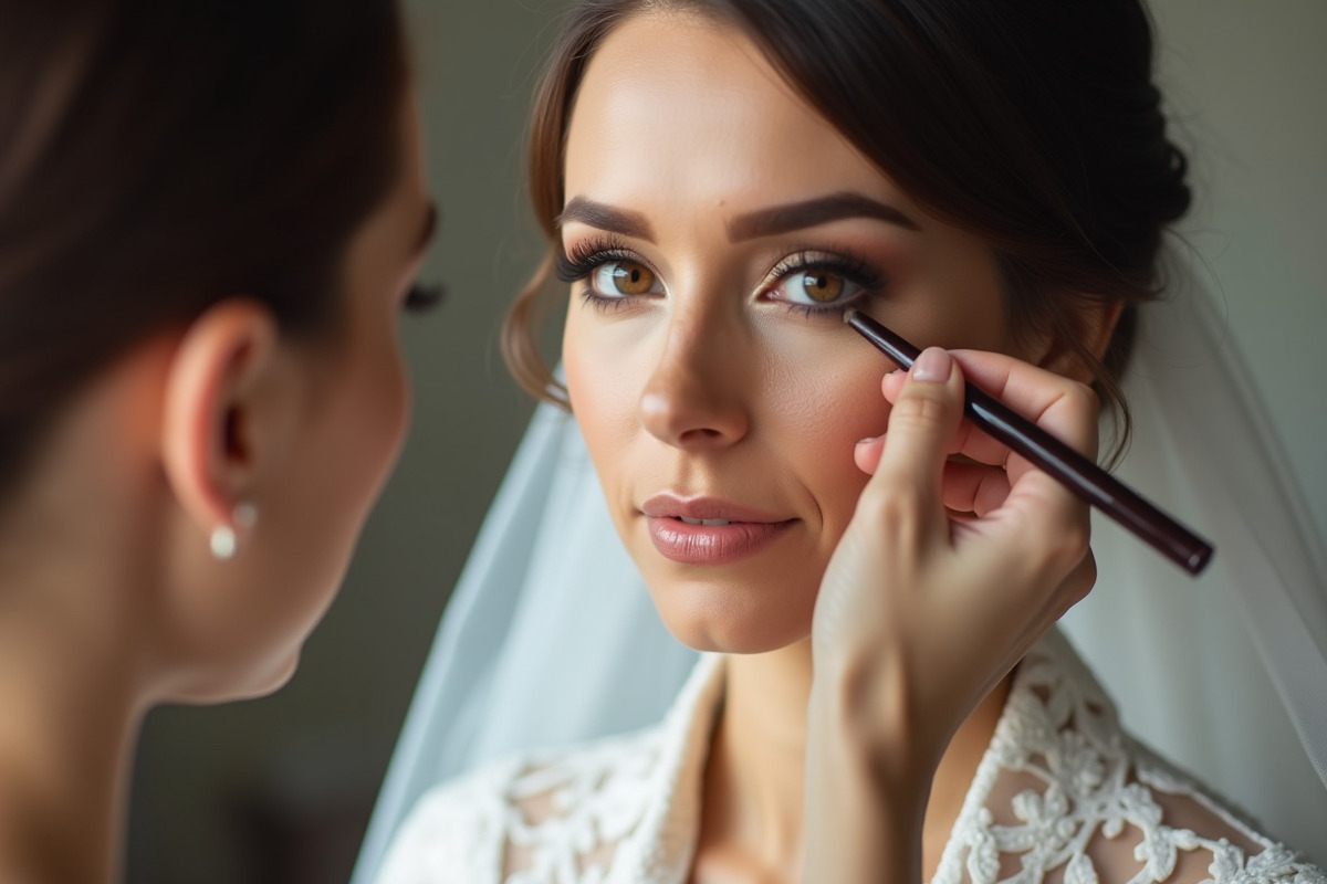 maquillage mariée