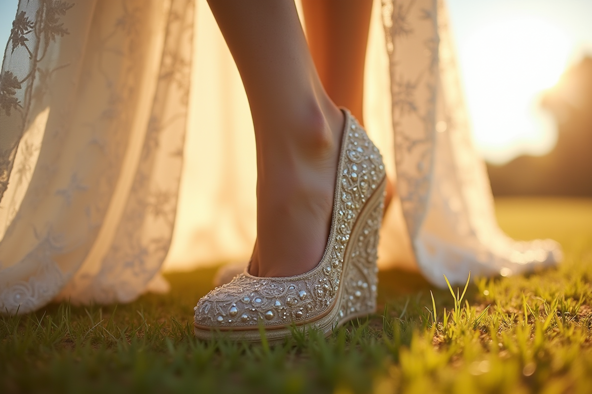 chaussure mariée